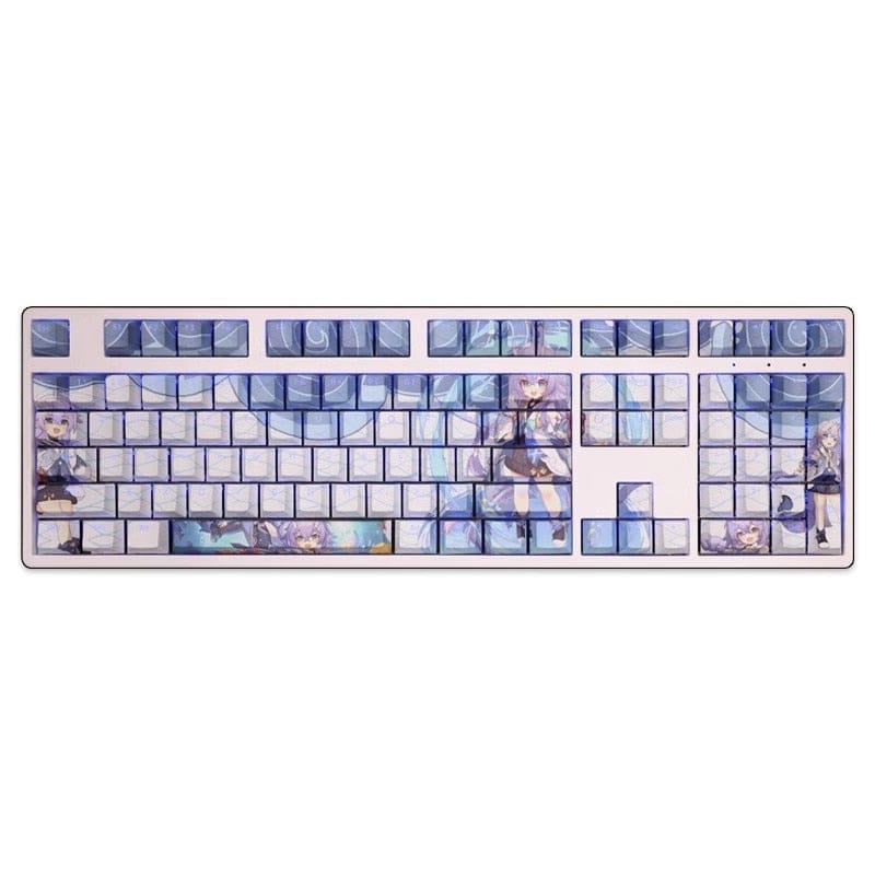 My Anime Keycaps Complete Set Honkai: Bailu Backlit Keycap Set
