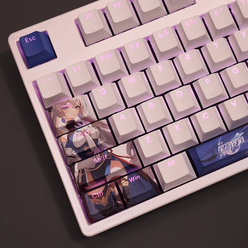 My Anime Keycaps Complete Set Honkai: Bronya Rand Backlit Keycap Set