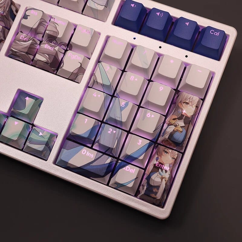 My Anime Keycaps Complete Set Honkai: Bronya Rand Backlit Keycap Set