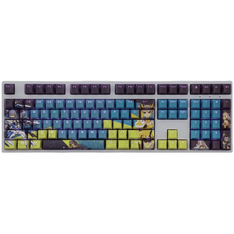 My Anime Keycaps Complete Set Honkai: Bronya Zaychik Backlit Keycap Set