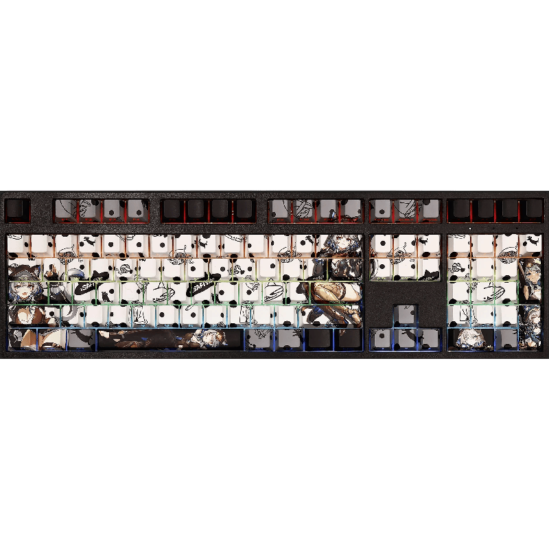 My Anime Keycaps Complete Set Honkai: Cipher Backlit Keycap Set