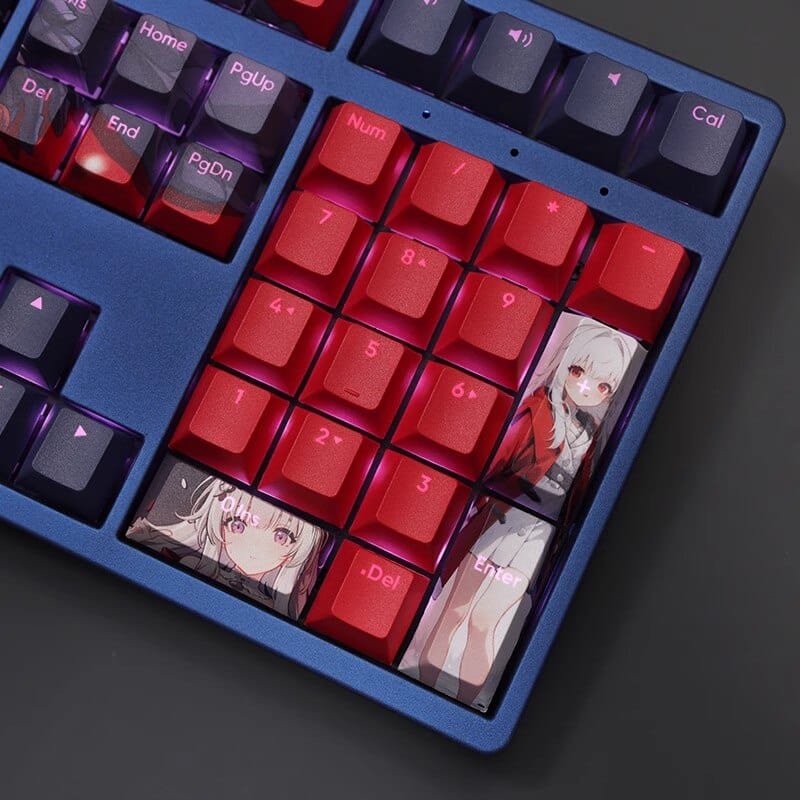 My Anime Keycaps Complete Set Honkai: Clara Backlit Keycap Set