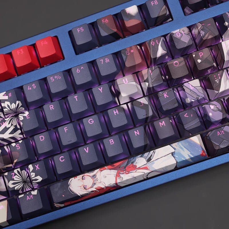 My Anime Keycaps Complete Set Honkai: Clara Backlit Keycap Set