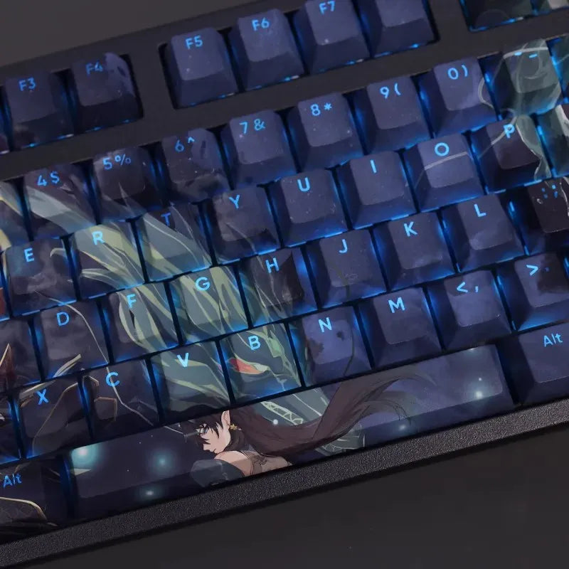 My Anime Keycaps Complete Set Honkai: Dan Feng Backlit Keycap Set