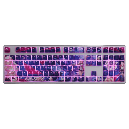 My Anime Keycaps Complete Set Honkai: Elysia Backlit Keycap Set