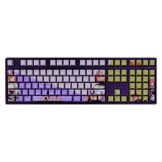 My Anime Keycaps Complete Set Honkai: Elysia Purple Keycap Set