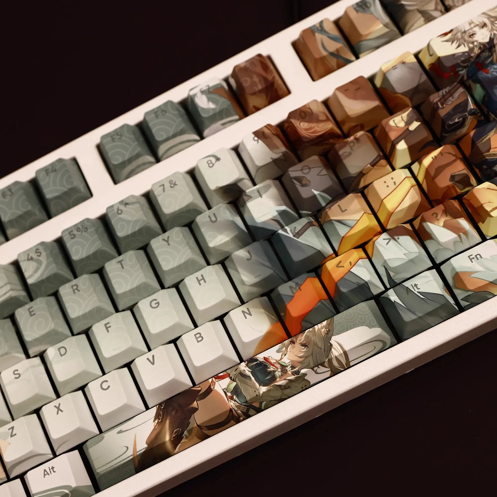My Anime Keycaps Complete Set Honkai: Feixiao Backlit Keycap Set