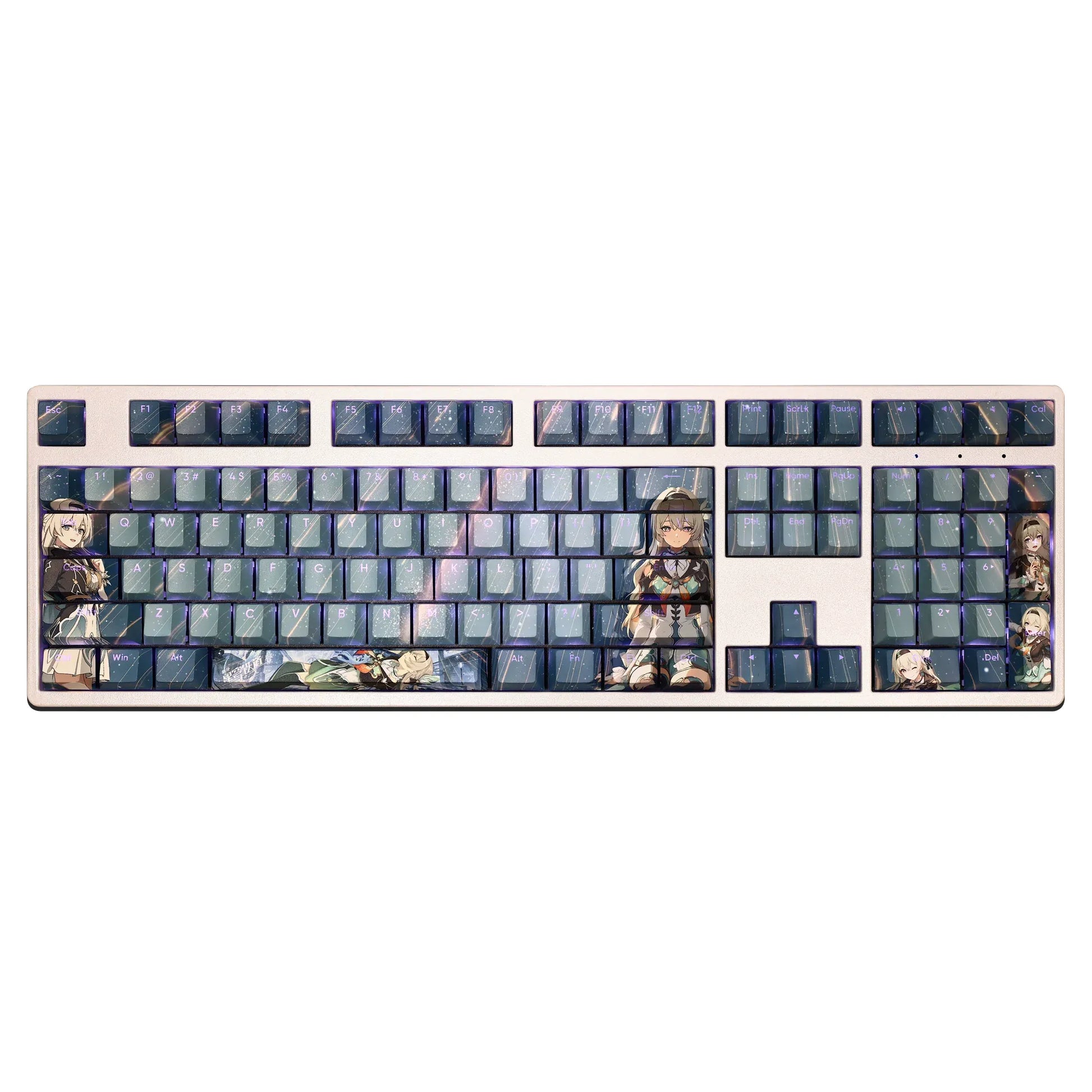 My Anime Keycaps Complete Set Honkai: Firefly Backlit Blue Keycap Set
