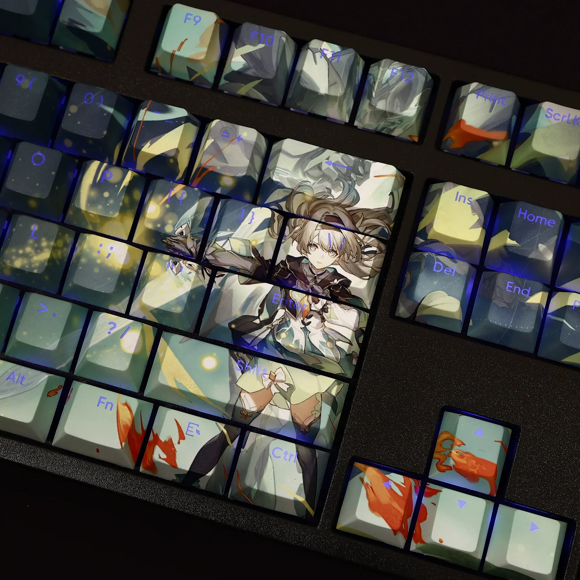 My Anime Keycaps Complete Set Honkai: Firefly Backlit Keycap Set