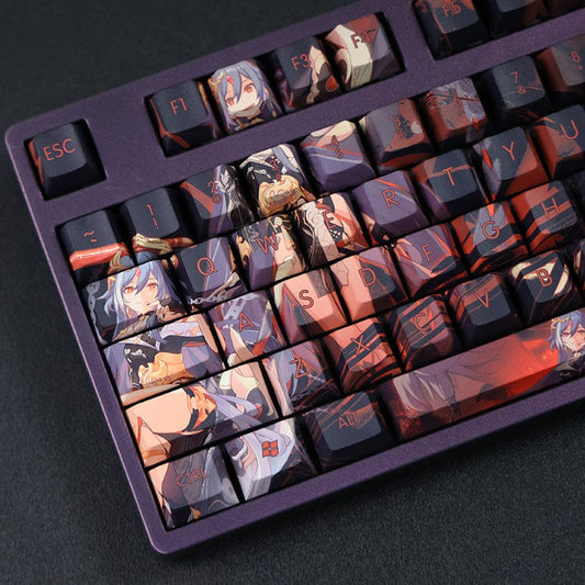 My Anime Keycaps Complete Set Honkai: Fu Hua Keycap Set
