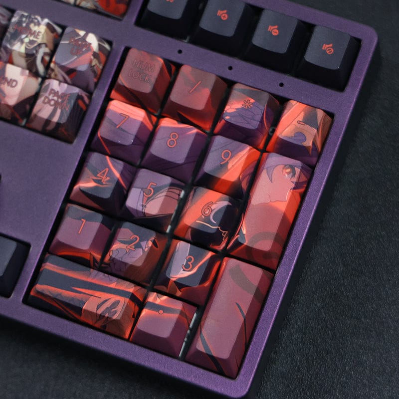 My Anime Keycaps Complete Set Honkai: Fu Hua Keycap Set