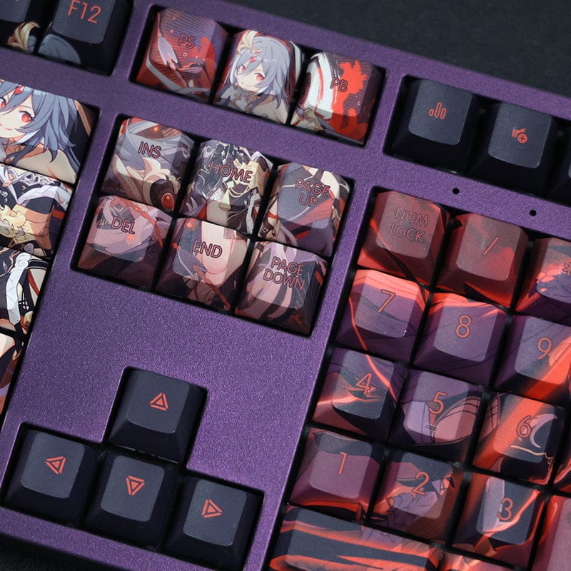 My Anime Keycaps Complete Set Honkai: Fu Hua Keycap Set