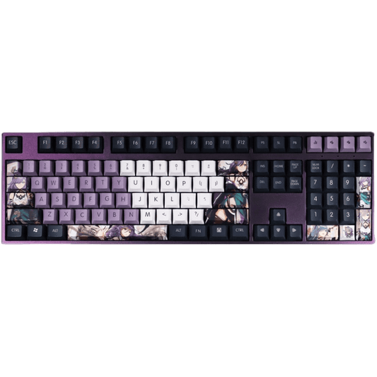 My Anime Keycaps Complete Set Honkai: Fu Hua Purple Keycap Set
