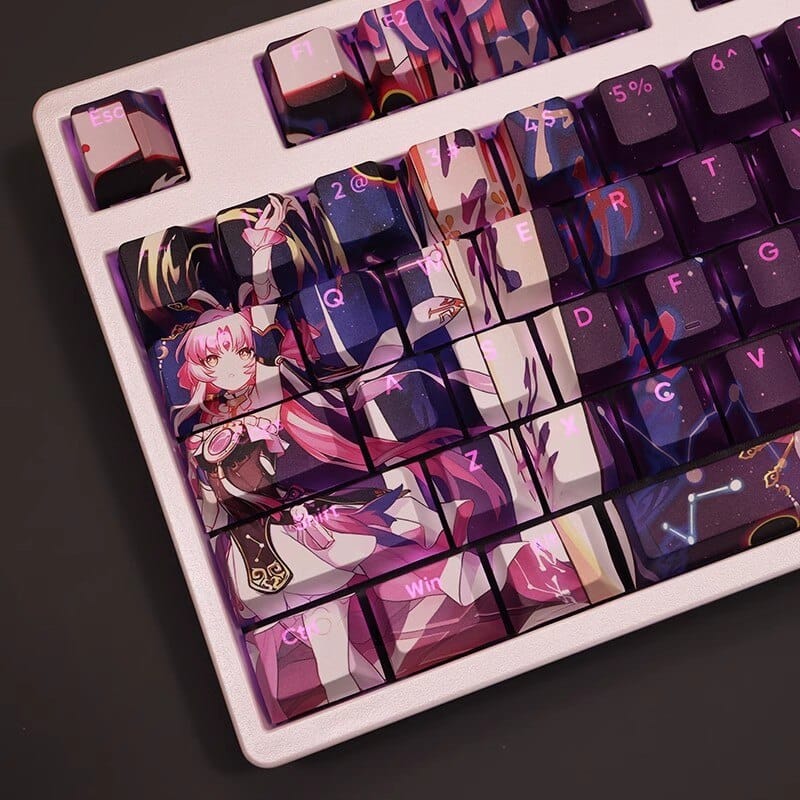 My Anime Keycaps Complete Set Honkai: Fu Xuan Backlit Keycap Set