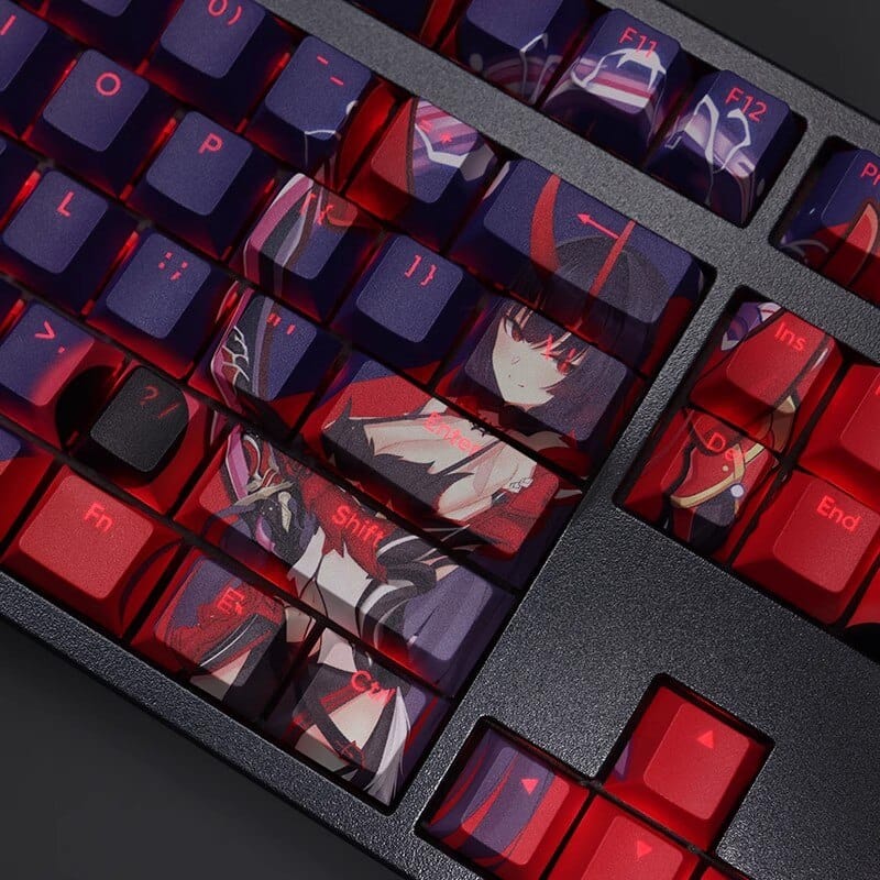 My Anime Keycaps Complete Set Honkai: Herrscher Backlit Keycap Set