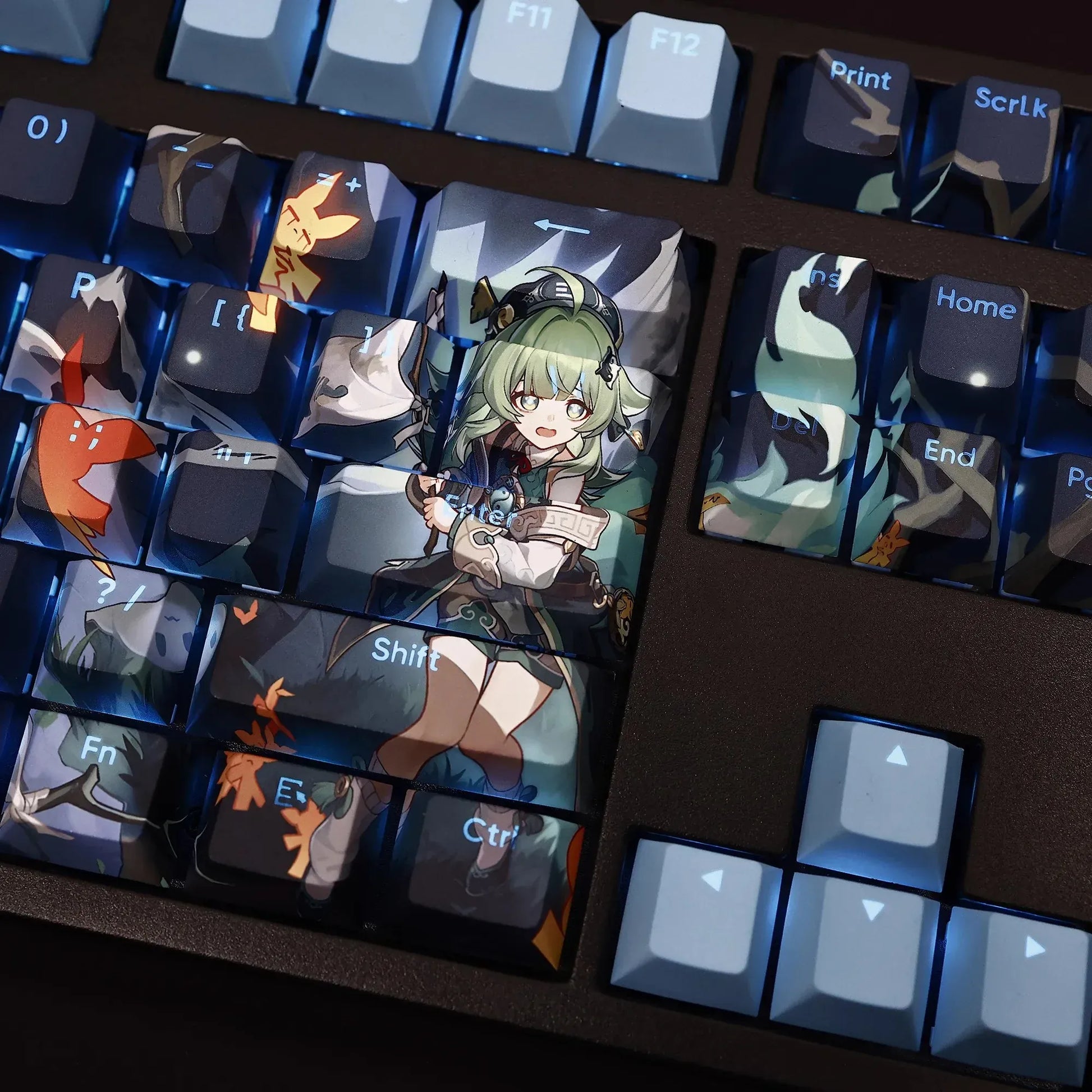 My Anime Keycaps Complete Set Honkai: HuoHuo Backlit Keycap Set