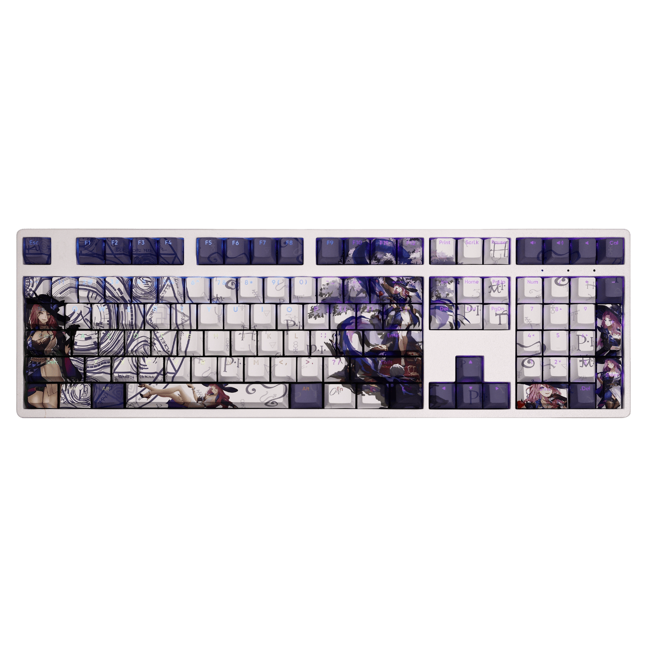 My Anime Keycaps Complete Set Honkai: Jade Backlit Keycap Set