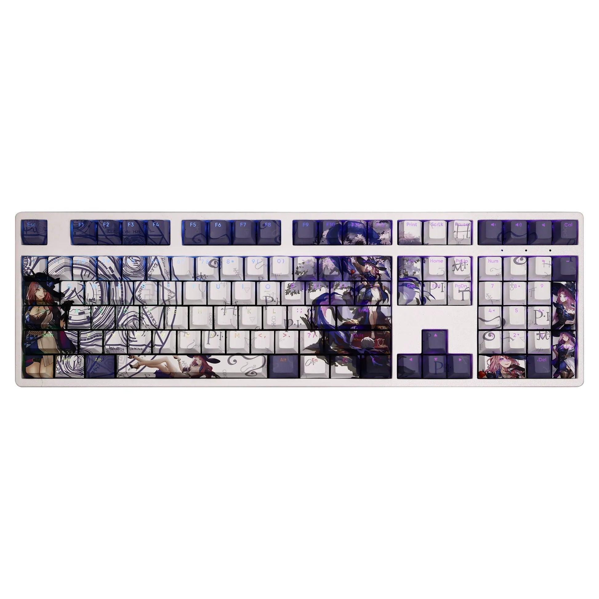 My Anime Keycaps Complete Set Honkai: Jade Backlit Keycap Set