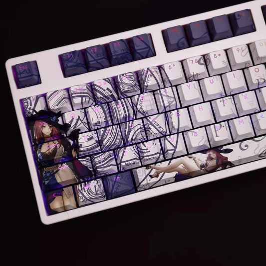 My Anime Keycaps Complete Set Honkai: Jade Backlit Keycap Set