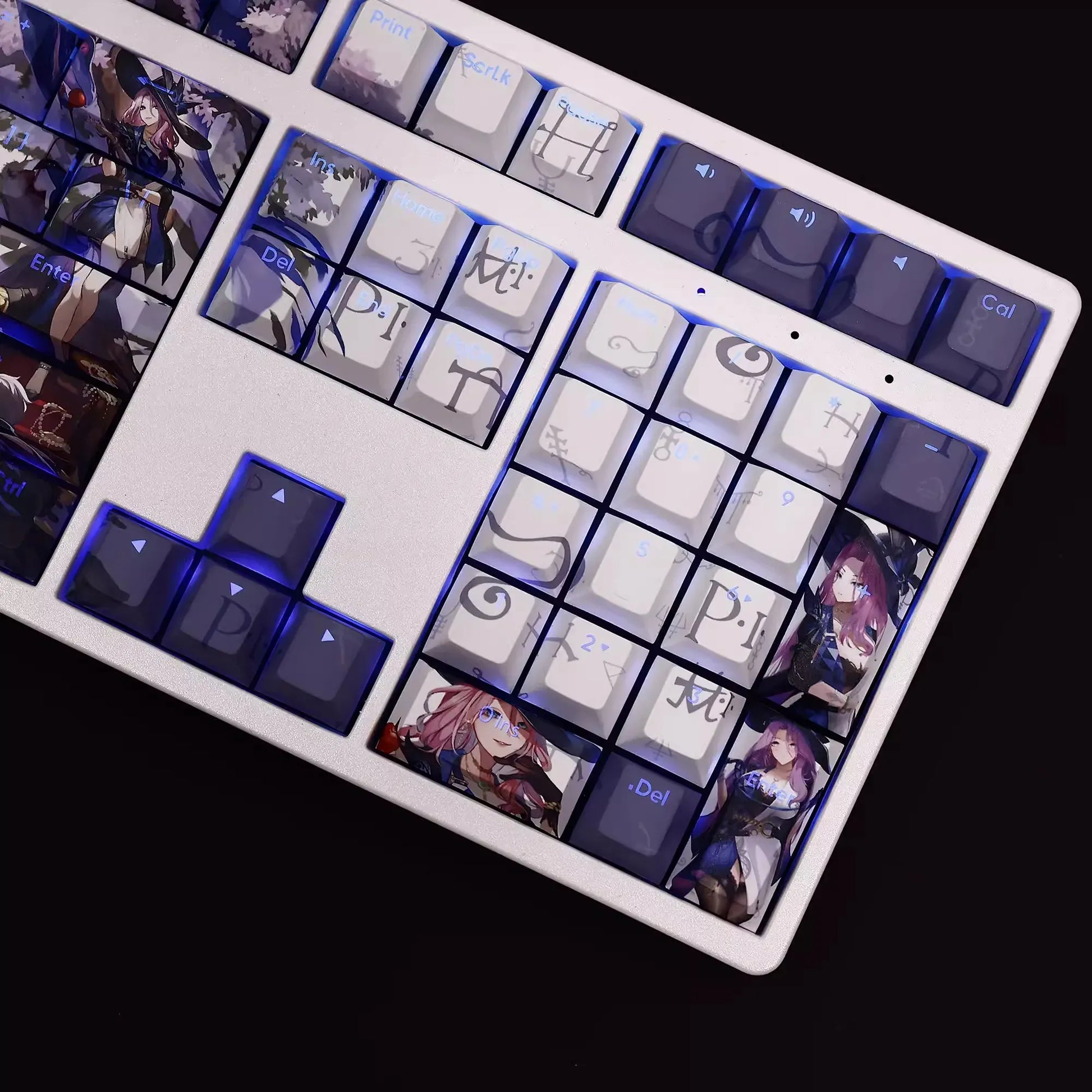 My Anime Keycaps Complete Set Honkai: Jade Backlit Keycap Set