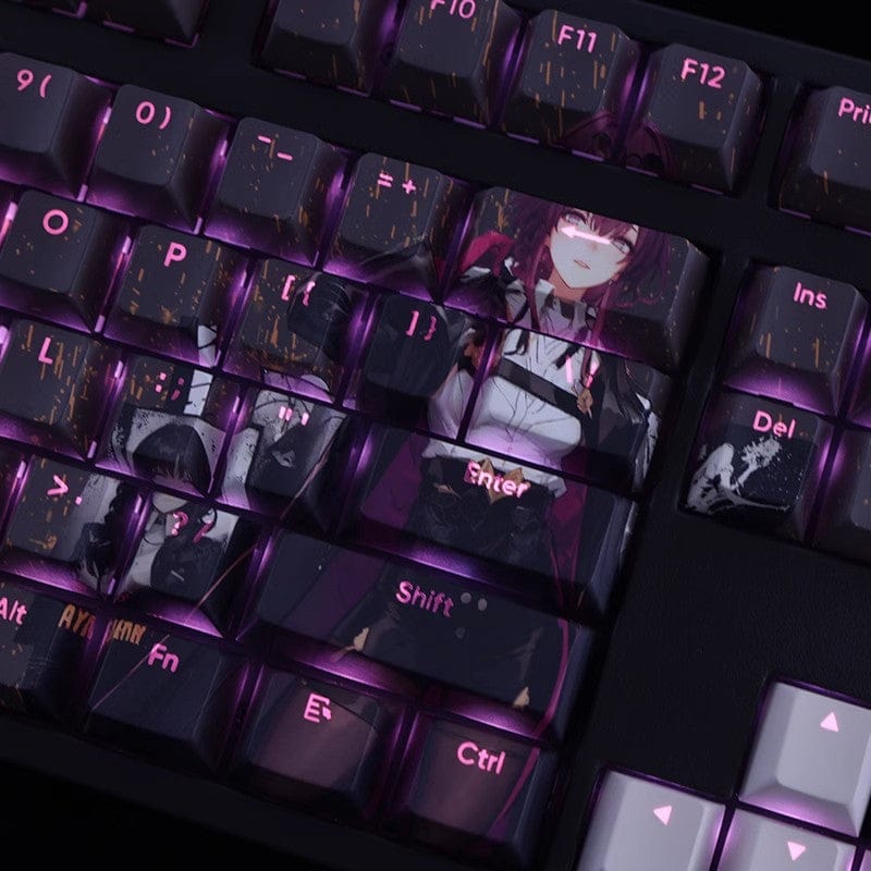 My Anime Keycaps Complete Set Honkai: Kafka Backlit Keycap Set