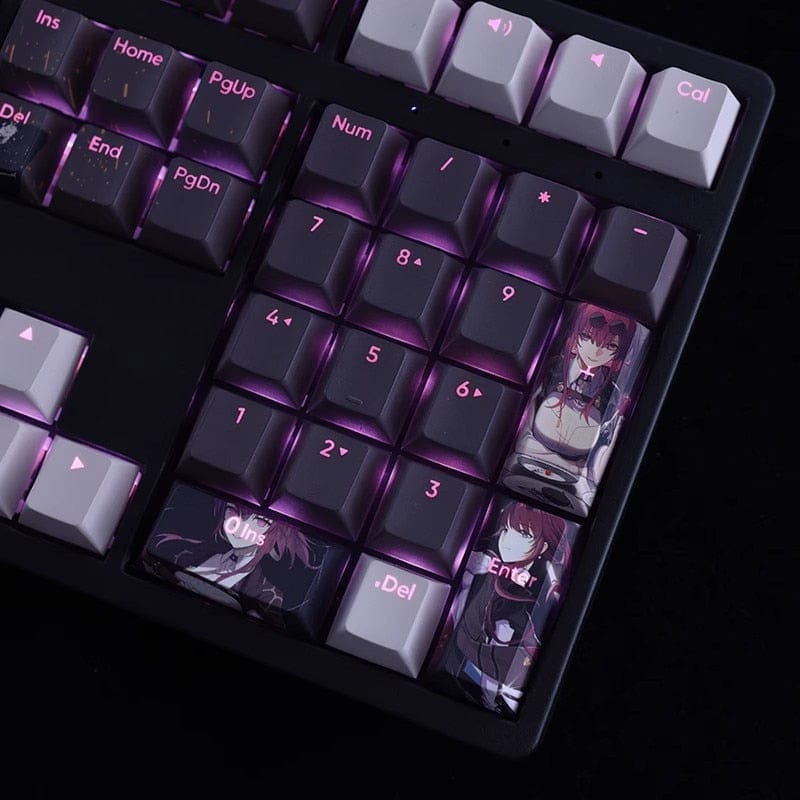 My Anime Keycaps Complete Set Honkai: Kafka Backlit Keycap Set