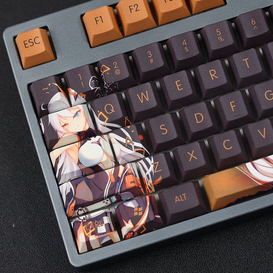 My Anime Keycaps Complete Set Honkai: Kiana Kaslana Keycap Set