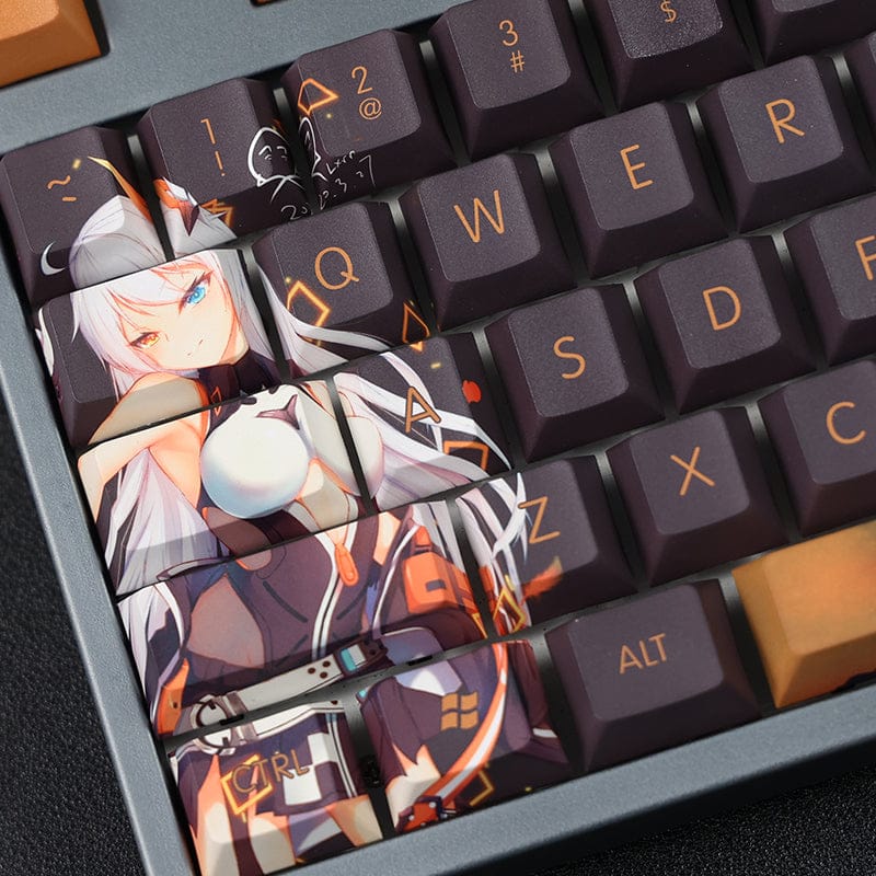 My Anime Keycaps Complete Set Honkai: Kiana Kaslana Keycap Set