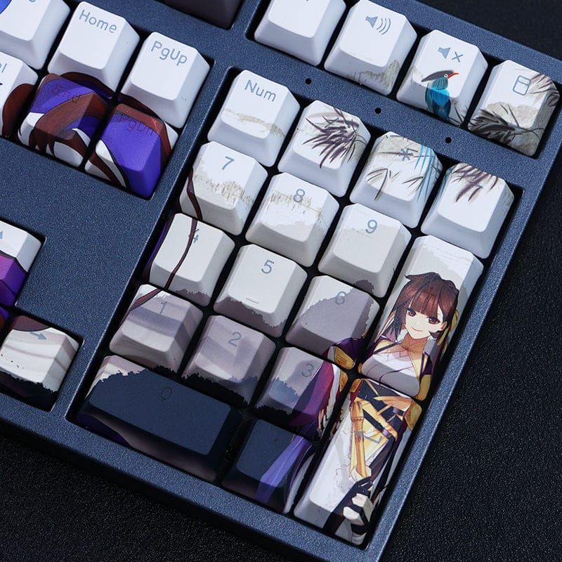 My Anime Keycaps Complete Set Honkai: Li Sushang Backlit Keycap Set