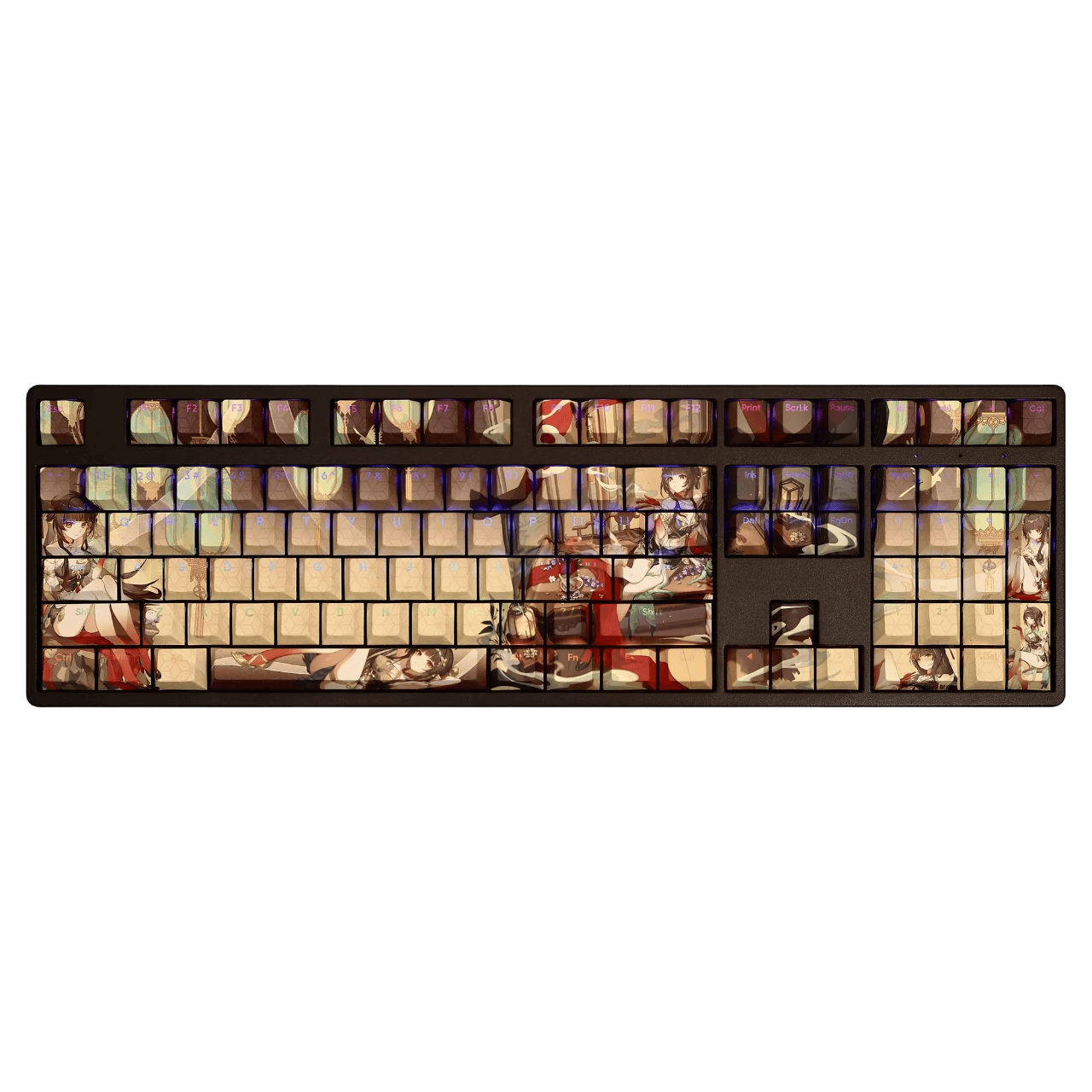My Anime Keycaps Complete Set Honkai: Lingsha Backlit Keycap Set