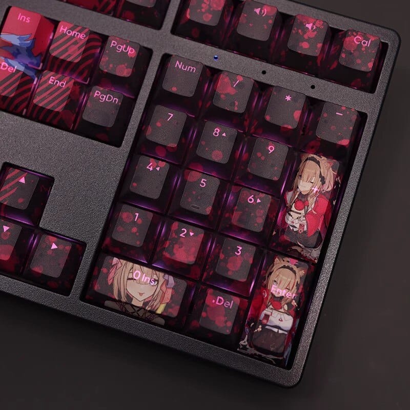 My Anime Keycaps Complete Set Honkai: Pardofelis Backlit Keycap Set