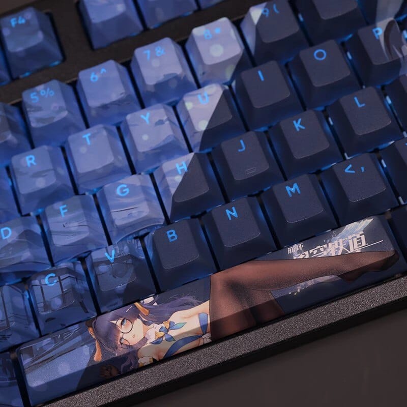 My Anime Keycaps Complete Set Honkai: Pela Backlit Keycap Set