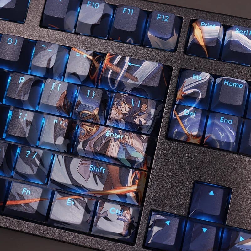 My Anime Keycaps Complete Set Honkai: Pela Backlit Keycap Set