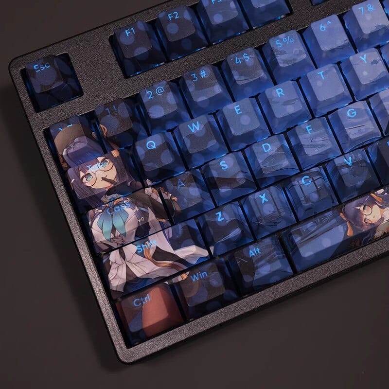 My Anime Keycaps Complete Set Honkai: Pela Backlit Keycap Set