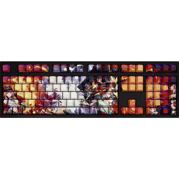 My Anime Keycaps Complete Set Honkai: Rappa Backlit Keycap Set