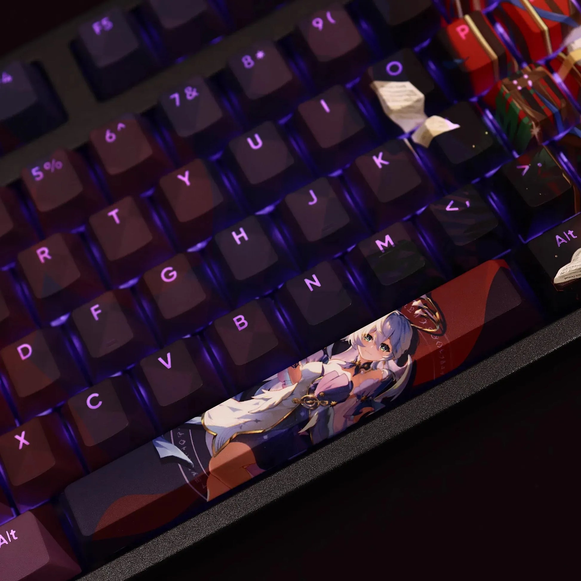 My Anime Keycaps Complete Set Honkai: Robin Backlit Keycap Set