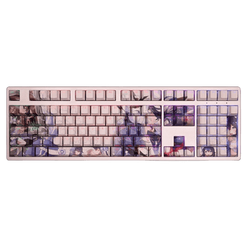 My Anime Keycaps Complete Set Honkai: Seele Vollerei White Backlit Keycap Set