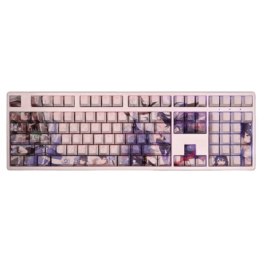 My Anime Keycaps Complete Set Honkai: Seele Vollerei White Backlit Keycap Set