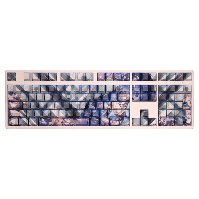 Honkai: Silver Wolf Backlit Keycap Set
