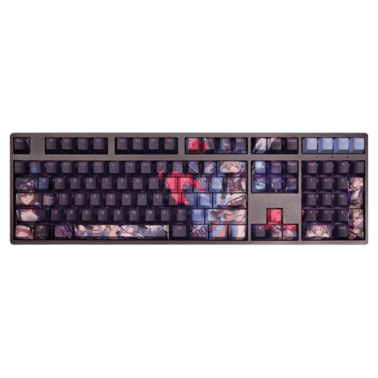 My Anime Keycaps Complete Set Honkai: Silver Wolf Black Backlit Keycap Set