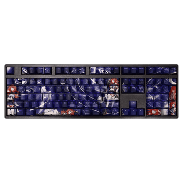 My Anime Keycaps Complete Set Honkai: Theresa Backlit Blue Keycap Set