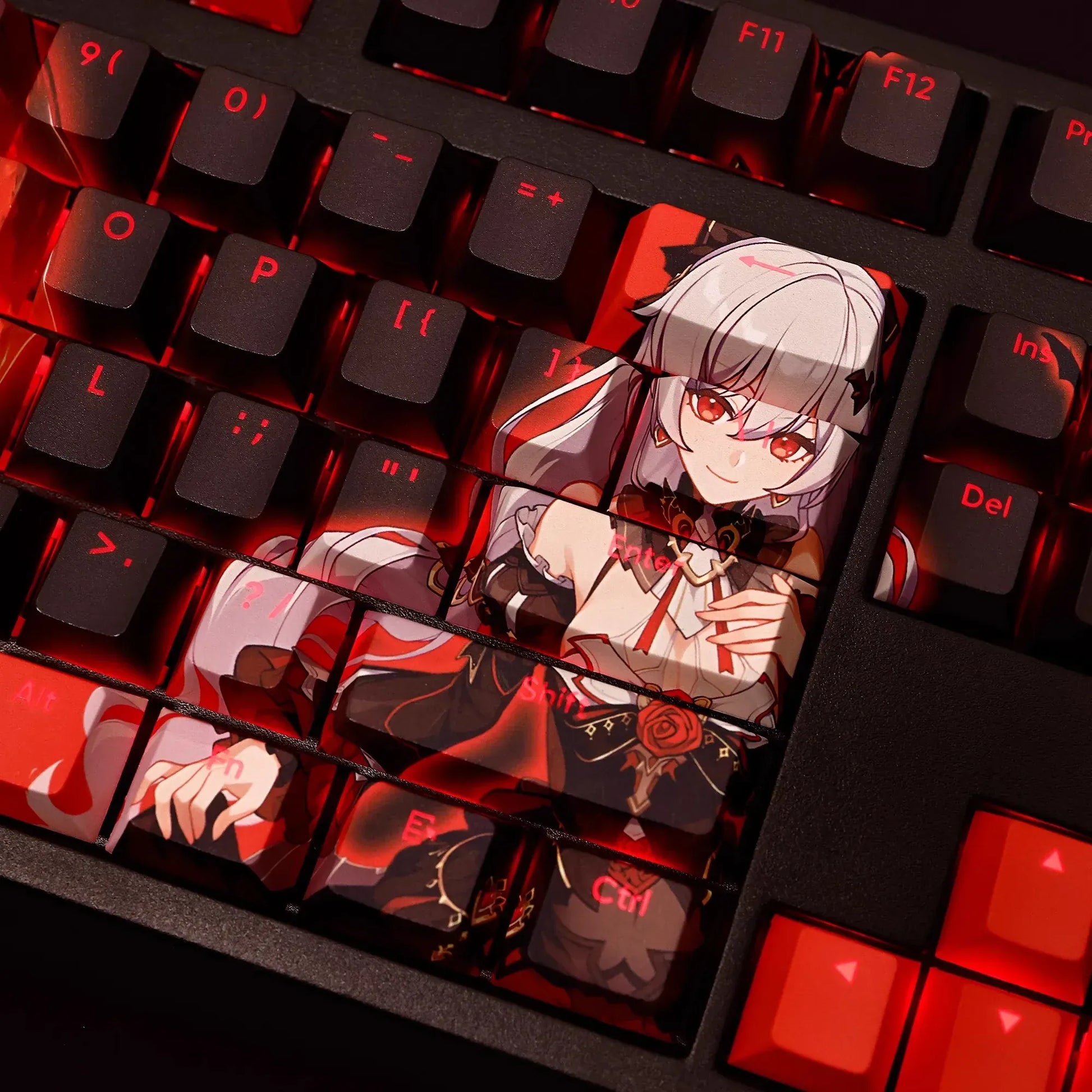 My Anime Keycaps Complete Set Honkai: Theresa Backlit Keycap Set