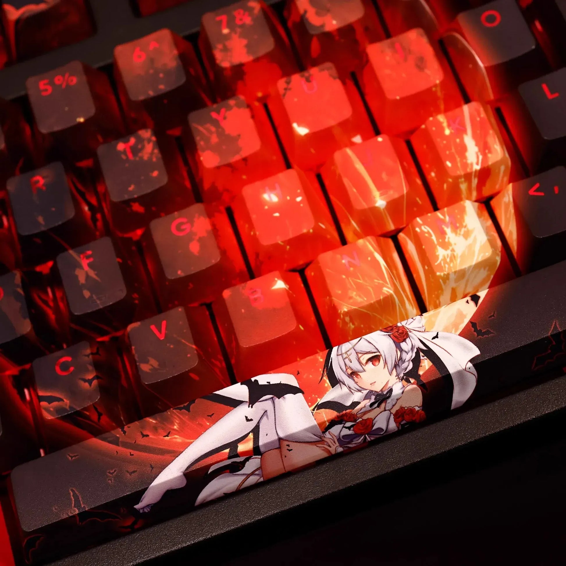 My Anime Keycaps Complete Set Honkai: Theresa Backlit Keycap Set