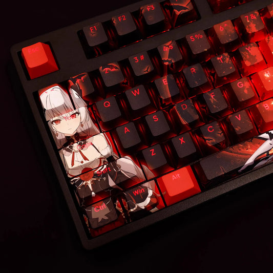 My Anime Keycaps Complete Set Honkai: Theresa Backlit Keycap Set