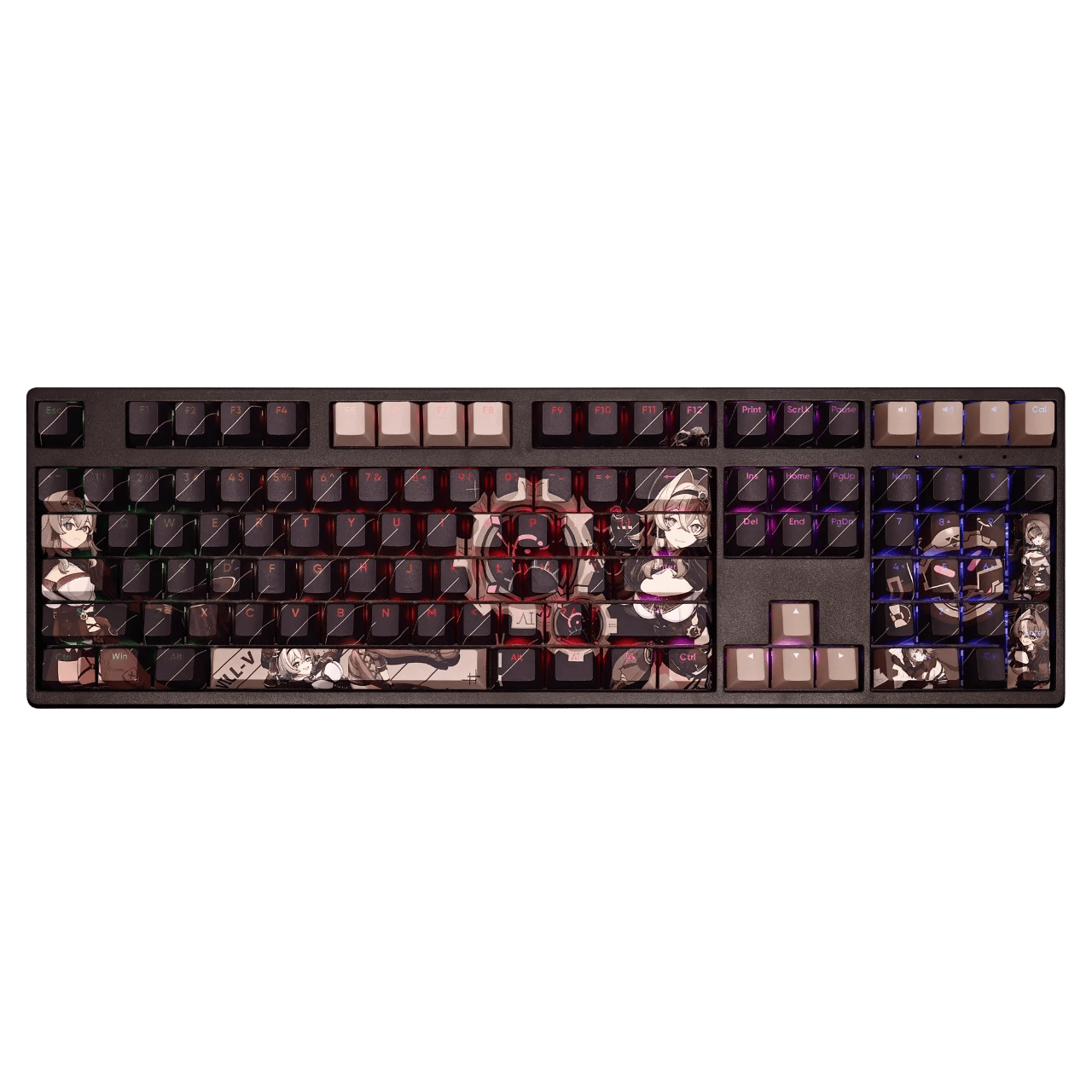My Anime Keycaps Complete Set Honkai: Vill-V Backlit Keycap Set