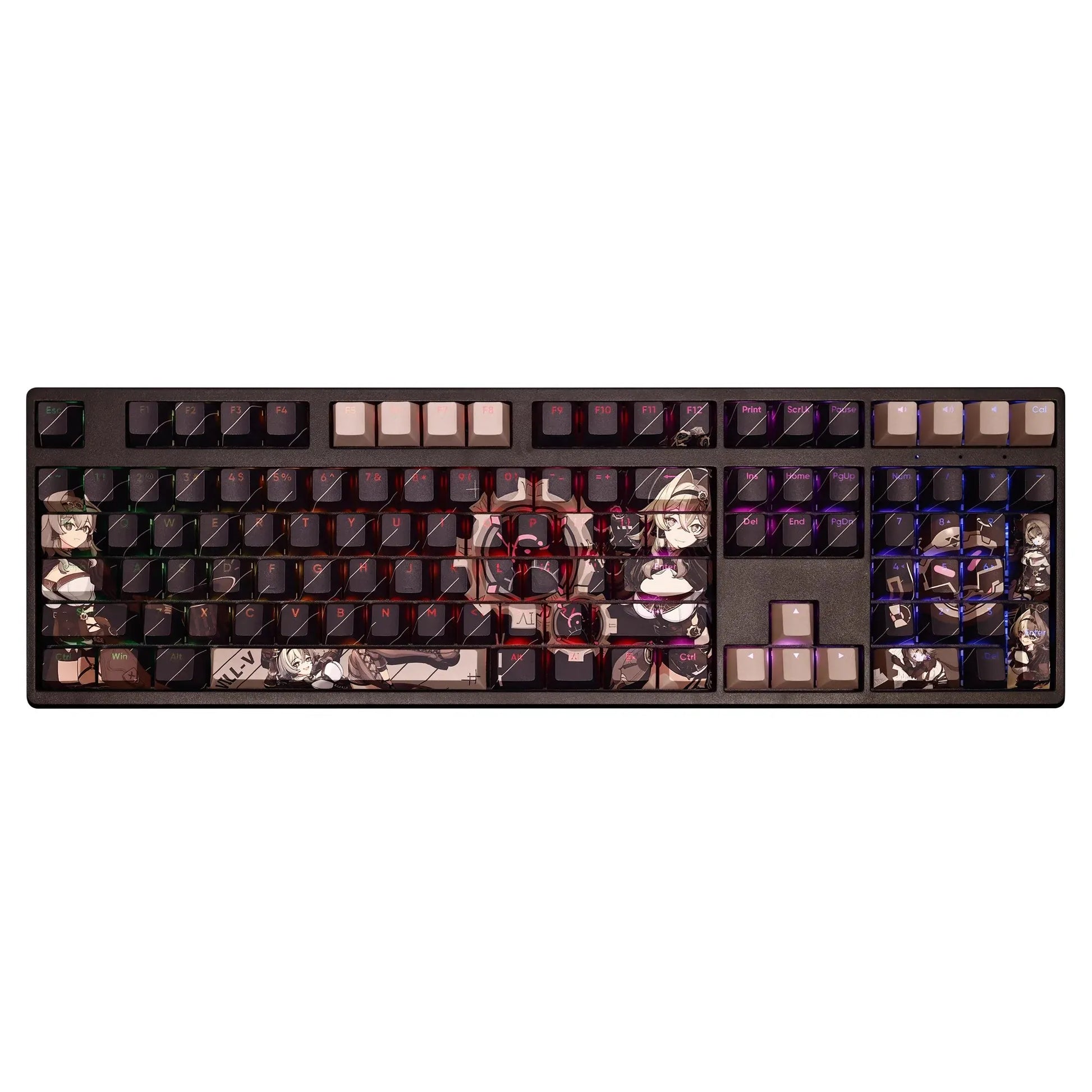 My Anime Keycaps Complete Set Honkai: Vill-V Backlit Keycap Set