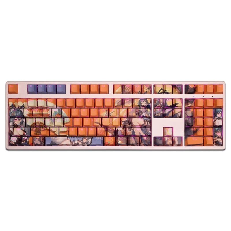 My Anime Keycaps Complete Set Honkai: Yukong Backlit Keycap Set