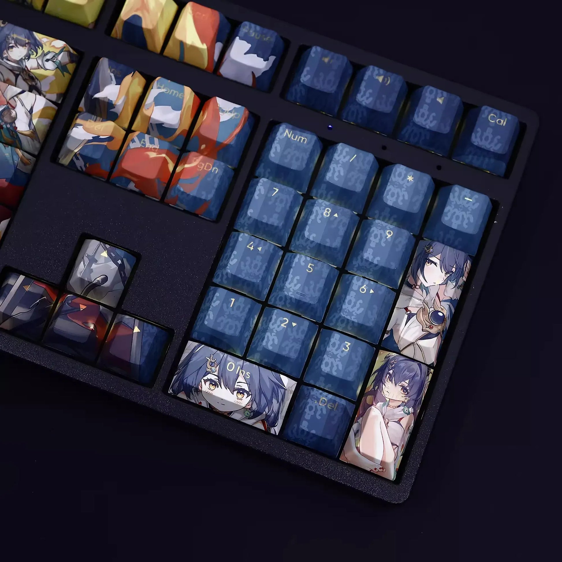My Anime Keycaps Complete Set Honkai: Yunli Backlit Keycap Set