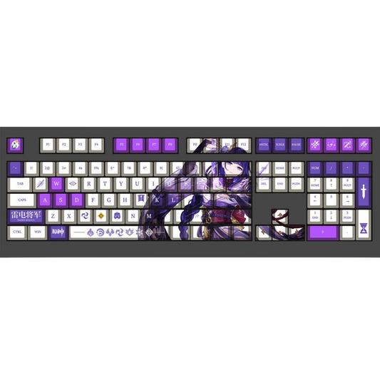 Genshin Impact: Raiden Shogun OEM Keycap Set