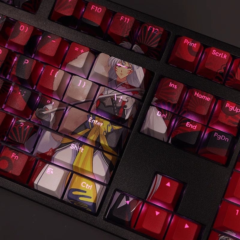 My Anime Keycaps Complete Set Inuyasha: Sesshoumaru Backlit Keycap Set